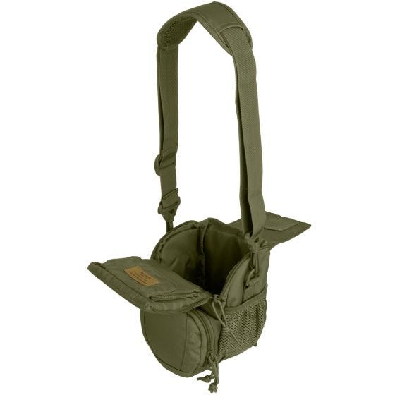 Bolso bandolera MFH Skout compatible con sistemas MOLLE en OD Green