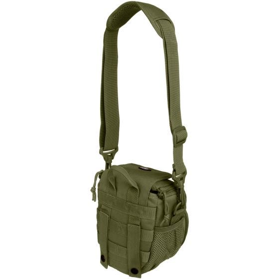 Bolso bandolera MFH Skout compatible con sistemas MOLLE en OD Green