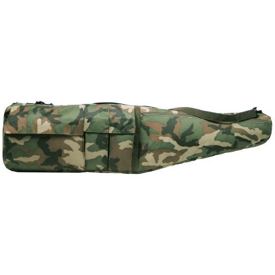 Funda para fusil/rifle MFH en Woodland Camo
