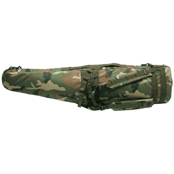Funda para fusil/rifle MFH en Woodland Camo