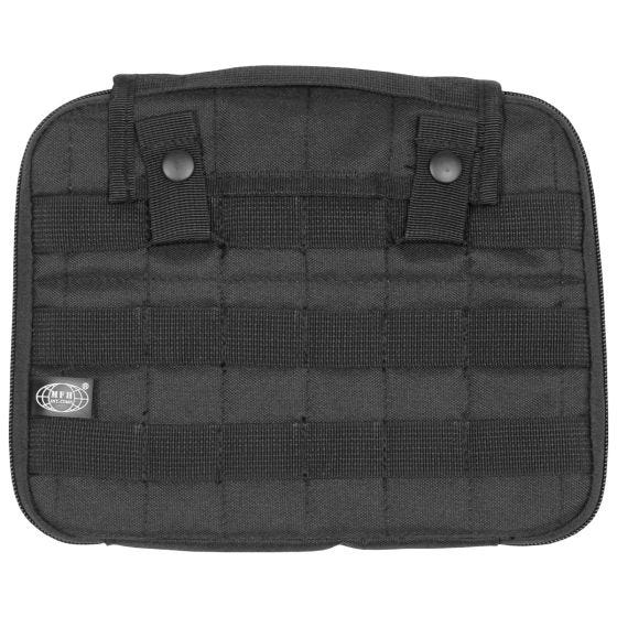 Funda para tablet MFH compatible con sistemas MOLLE en negro