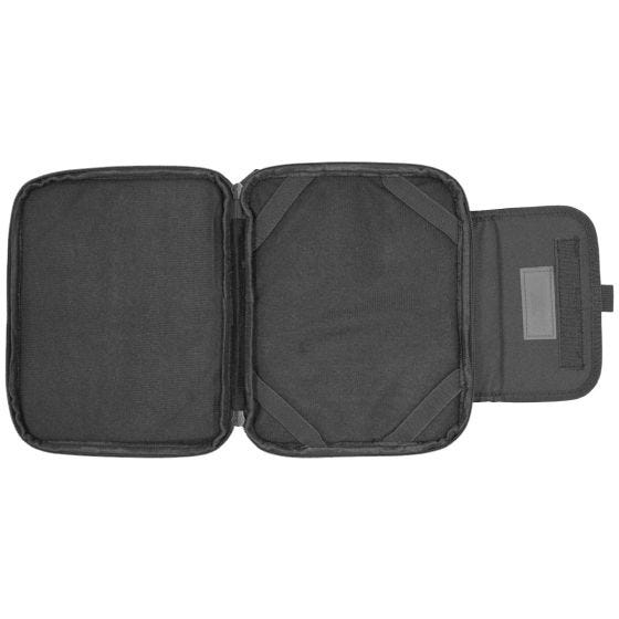 Funda para tablet MFH compatible con sistemas MOLLE en negro