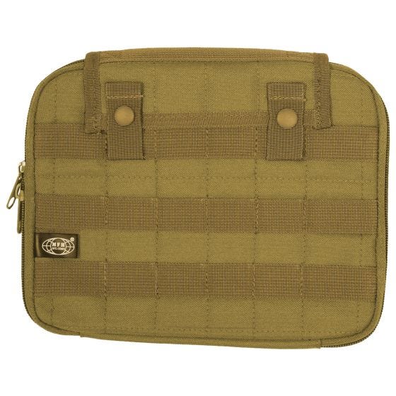 Funda para tablet MFH compatible con sistemas MOLLE en Coyote Tan