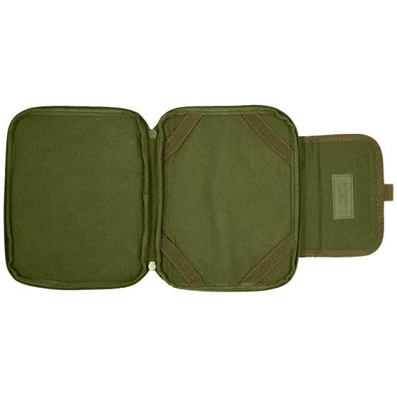 Funda para tablet MFH compatible con sistemas MOLLE en OD Green