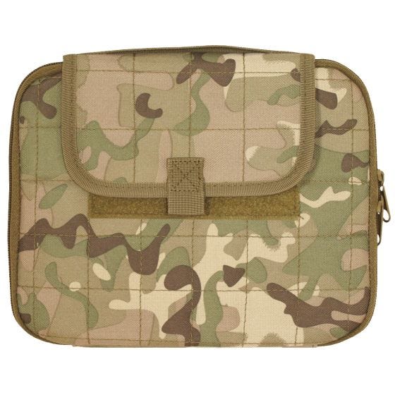 Funda para tablet MFH compatible con sistemas MOLLE en Operation Camo
