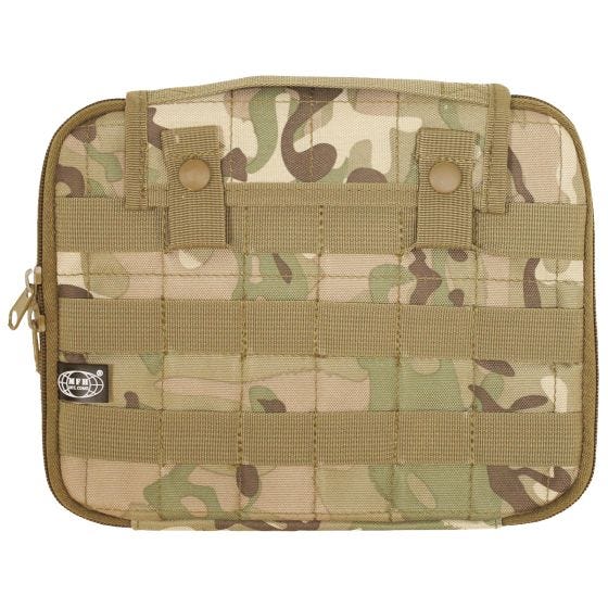 Funda para tablet MFH compatible con sistemas MOLLE en Operation Camo