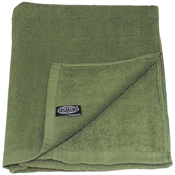 Toalla MFH Terry 110 x 50 cm en OD Green
