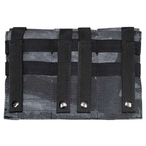 Portacargador triple MFH M4/M16 con sistema MOLLE en HDT Camo LE