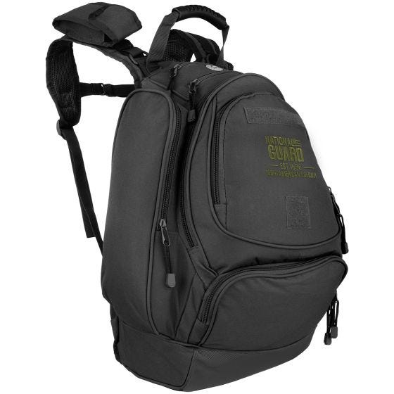 Mochila MFH US National Guard en negro