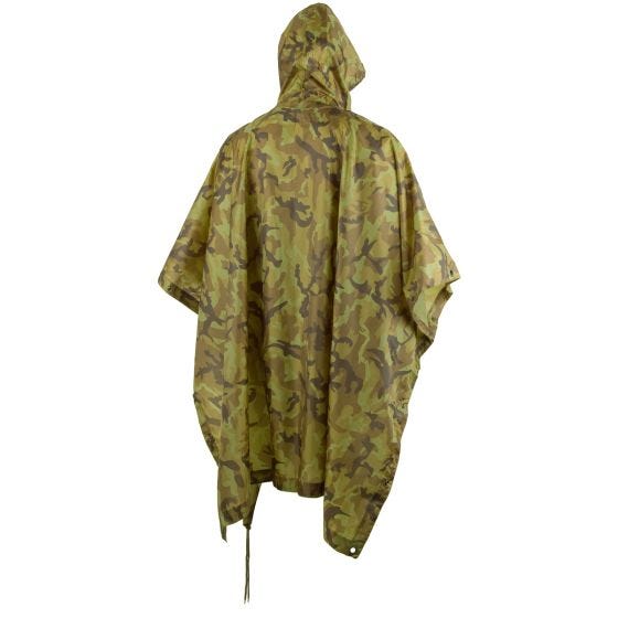 Poncho impermeable MFH de Ripstop en Czech Woodland