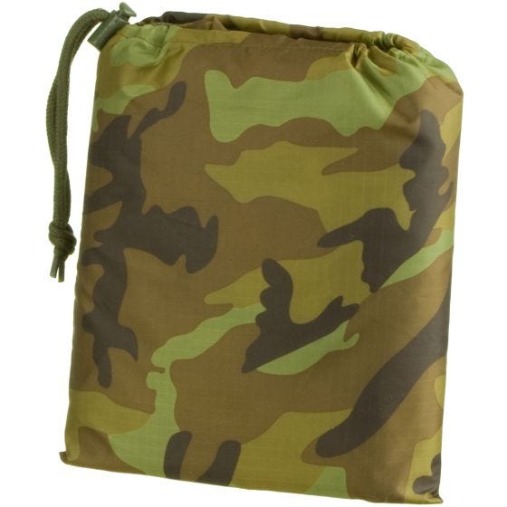 Poncho impermeable MFH de Ripstop en Czech Woodland