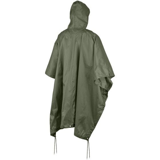Poncho MFH US de Ripstop en OD Green
