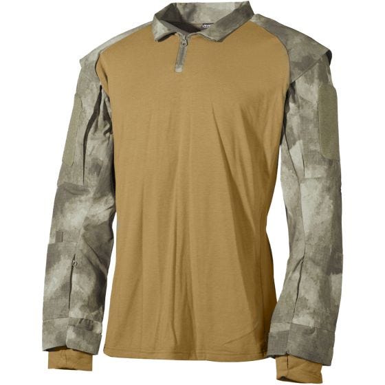 Camisa táctica MFH US en HDT Camo AU