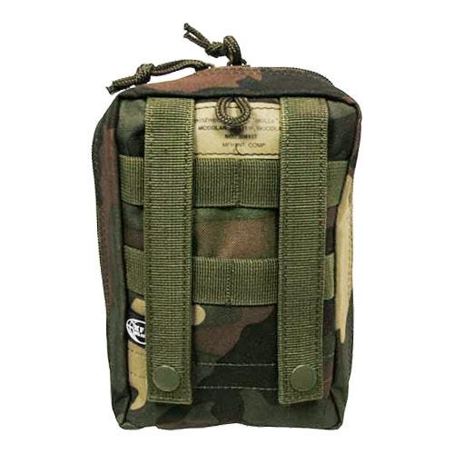 Bolsa para kit de primeros auxilios MFH con sistema MOLLE en Woodland