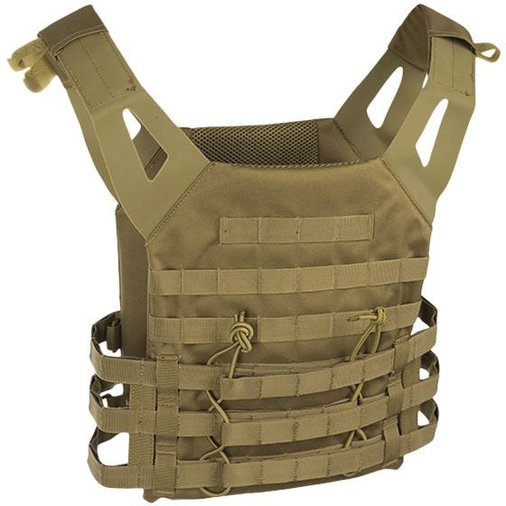 Chaleco portaplacas Mil-Tec Gen II en coyote