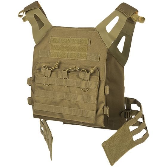Chaleco portaplacas Mil-Tec Gen II en coyote
