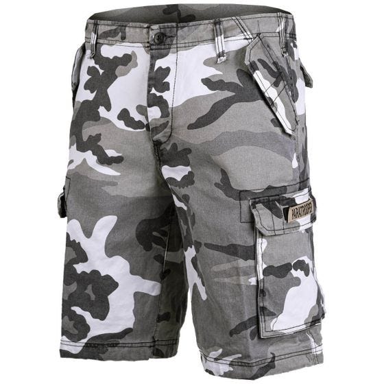 Pantalones cortos prelavados estilo cargo de paracaidista militar Mil-Tec en Urban