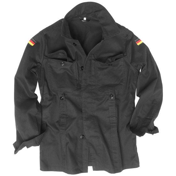Chaqueta moleskin Mil-Tec BW en negro