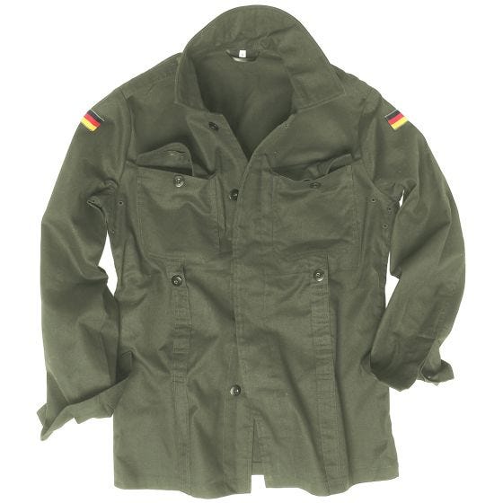 Chaqueta moleskin Mil-Tec BW en verde oliva