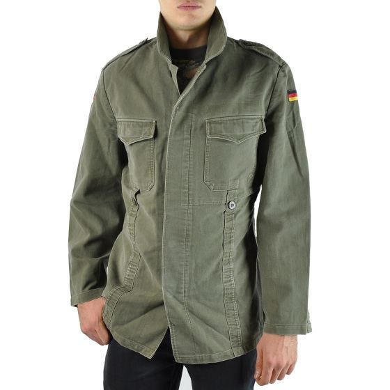 Chaqueta moleskin Mil-Tec BW en verde oliva