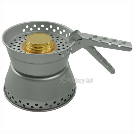 Set para cocinar Mil-Tec hecho de aluminio