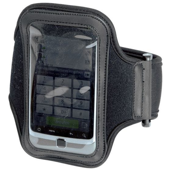 Brazalete deportivo Mil-Tec en negro