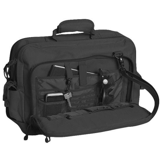 Bolsa portadocumentos Mil-Tec Aviator en negro