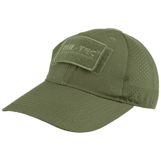 Gorra de béisbol de rejilla MFH en verde oliva