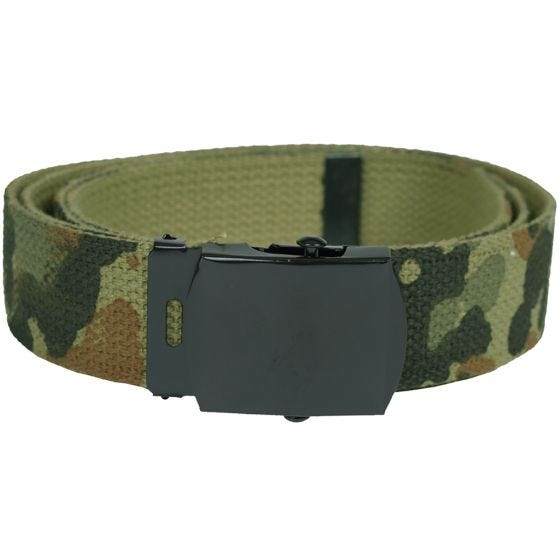 Cinturón de tela Mil-Tec en Flecktarn