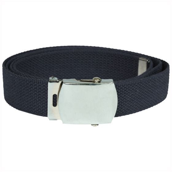 Cinturón de tela Mil-Tec en Navy Blue