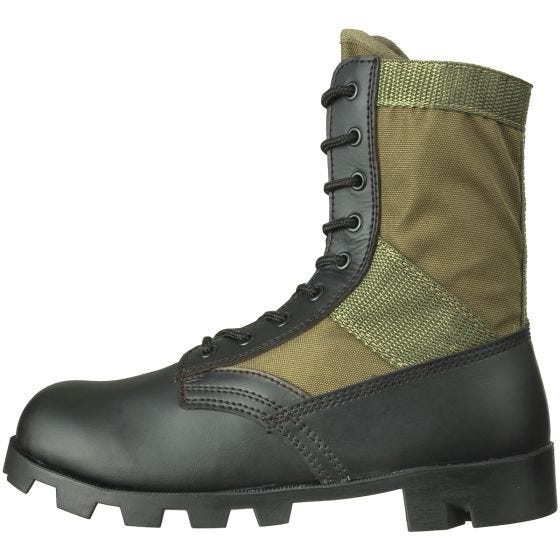 Botas de combate Mil-Tec US Jungle en verde oliva