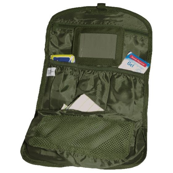Neceser Mil-Tec British Army en verde oliva