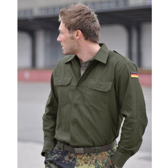 Camisa Mil-Tec BW en verde oliva