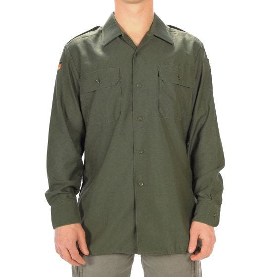 Camisa Mil-Tec BW en verde oliva