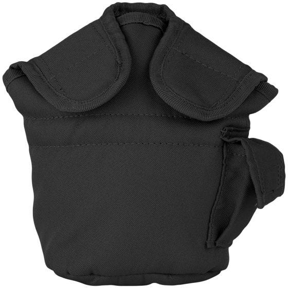 Funda para cantimplora Mil-Tec de estilo estadounidense en negro