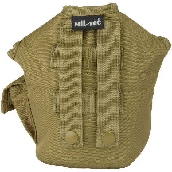 Funda para cantimplora Mil-Tec de estilo estadounidense en Coyote