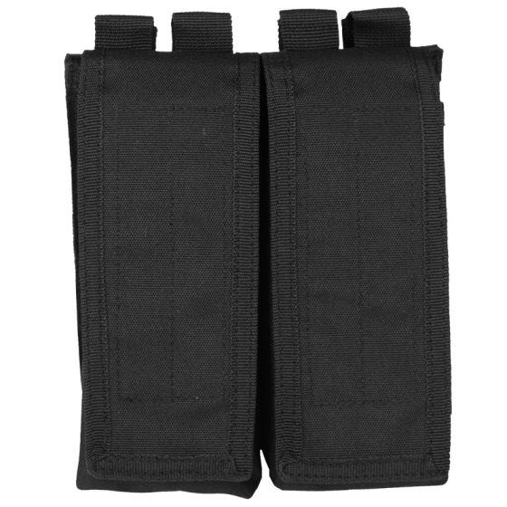 Portacargador doble Mil-Tec AK47 con sistema MOLLE en negro