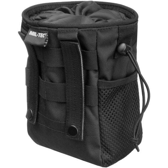 Bolsa Mil-Tec Empty Shell con sistema MOLLE en negro