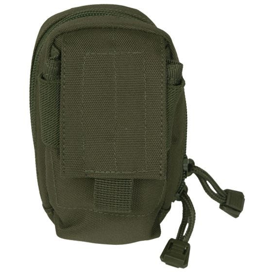 Bolsa Mil-Tec i-Pouch con sistema MOLLE en verde oliva