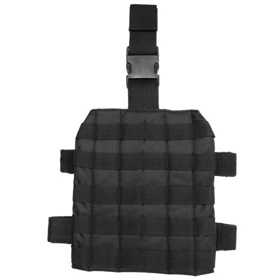 Panel para la pierna Mil-Tec con sistema MOLLE en negro