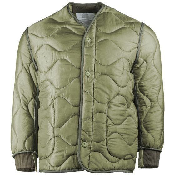 Chaqueta interior Mil-Tec M65 en verde oliva