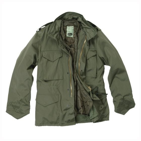 Chaqueta Mil-Tec Classic US M65 en verde oliva