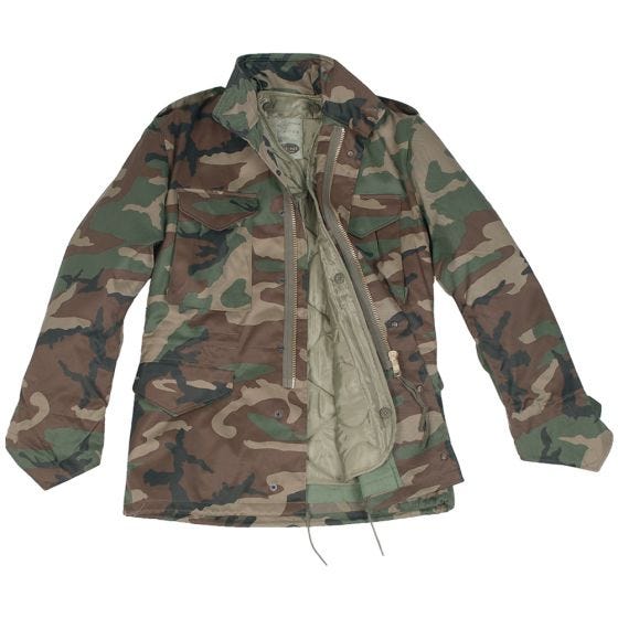 Chaqueta Mil-Tec Classic US M65 en Woodland