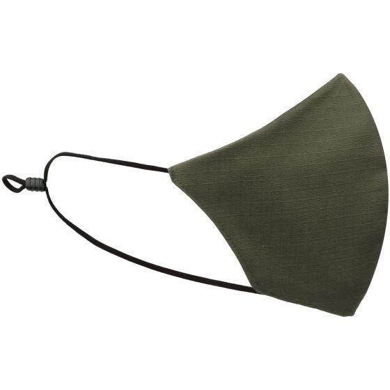 Mil-Tec Mouth/Nose Cover V-Shape Ripstop Olive