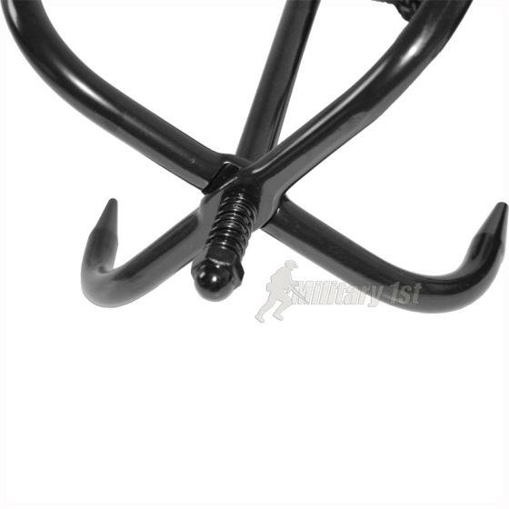 Cuerda Mil-Tec con ancla en negro