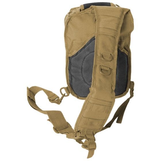 Mochila bandolera de asalto Mil-Tec de tamaño pequeño en Coyote