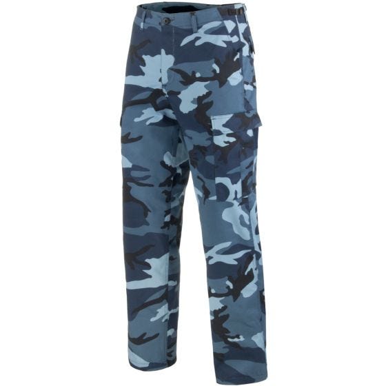 Pantalones Mil-Tec BDU Ranger Combat en Skyblue