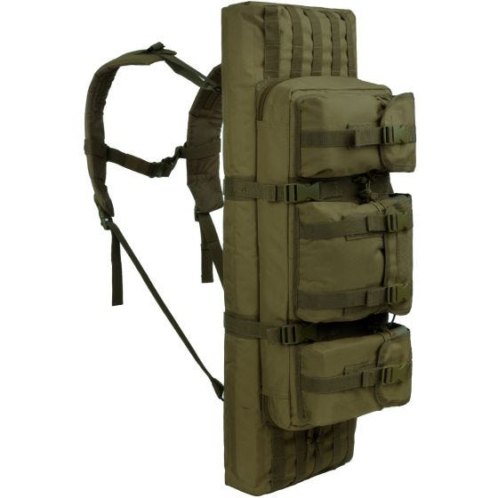 Funda mediana para fusil Mil-Tec en verde oliva