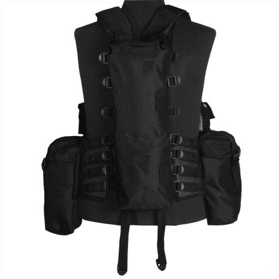 Chaleco de asalto Mil-Tec South African en negro