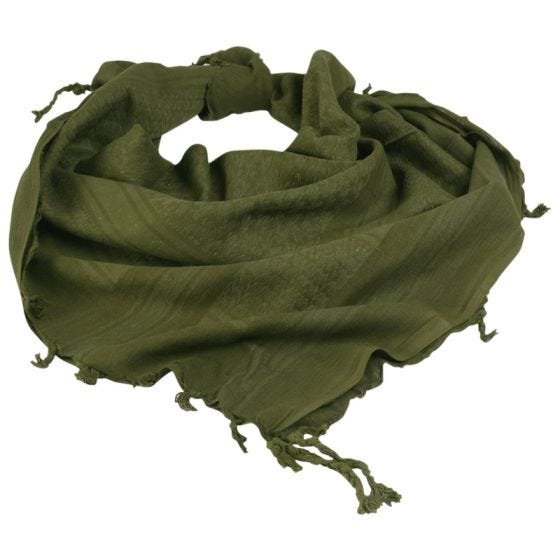 Pañuelo Mil-Tec Shemagh en verde oliva